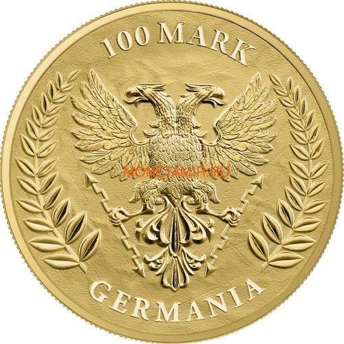  100  2020   (Germania 100 Mark 2020 Gemania 1oz Gold Coin BU)..27022019001500E/75 (,  1)