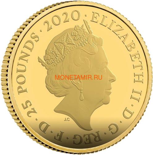  25  2020   (GB 25&#163; 2020 James Bond Gold Proof Coin)..65 (,  1)