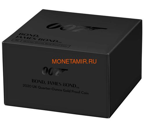  25  2020   (GB 25&#163; 2020 James Bond Gold Proof Coin)..65 (,  3)