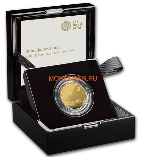  100  2020   (GB 100&#163; 2020 James Bond 1oz Gold Proof Coin)..65 (,  3)