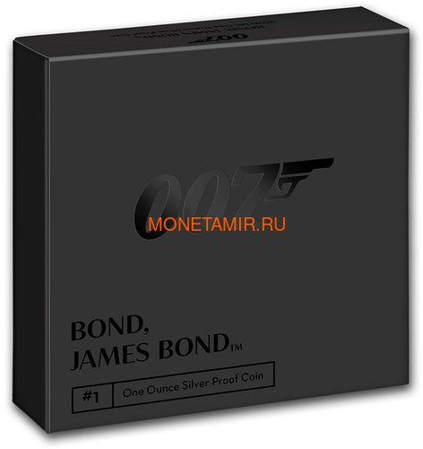 2  2020   (GB 2&#163; 2020 James Bond 1oz Silver Proof Coin)..65 (,  4)
