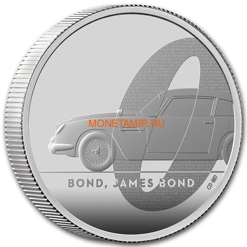  5  2020   (GB 5&#163; 2020 James Bond 2oz Silver Proof Coin)..65 (,  1)