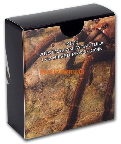 1  2020      (Tuvalu 1$ 2020 Deadly and Dangerous Tarantula 1oz Silver Coin)..92 (,  5)