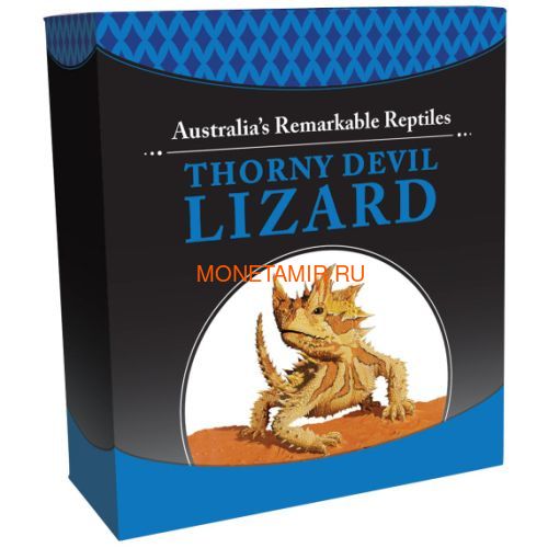  1  2014      (Tuvalu $1 2014 Thorny Devil Lizard Remarkable Reptiles 1oz Silver Proof Coin)...000274348680/60 (,  4)