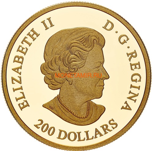  200  2020    (Canada 200$ 2020 The Queen Elizabeth Rose 1 oz Gold Coin)..85 (,  2)