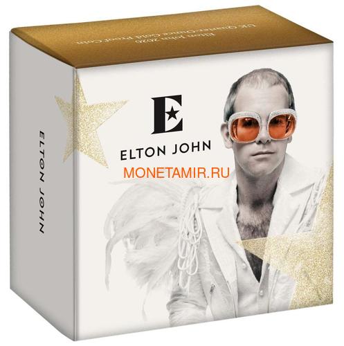 25  2020     (GB 25&#163; 2020 Elton John Music Legends Quarter-Ounce Gold Proof Coin)..82 (,  3)