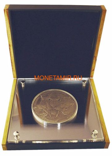  10000  2013       (Burkina Faso 10000 Francs CFA 2013 The Smilodon Family Real Eye Effect High Relief kilo Silver Coin)..011629649793/60 (,  4)