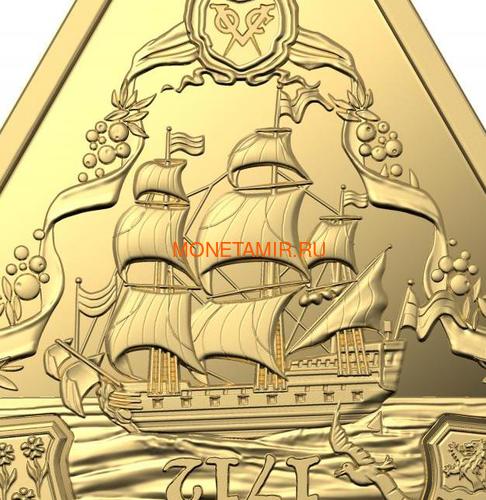  100  2020     (Australia 100$ 2020 Zuytdorp Australian Shipwrecks 1oz Gold Triangular Investment Coin)..92 (,  1)
