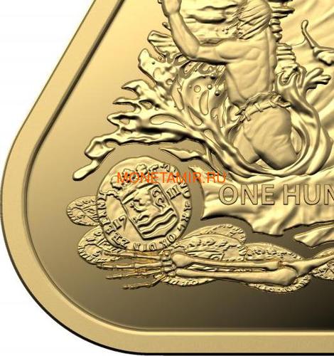 100  2020     (Australia 100$ 2020 Zuytdorp Australian Shipwrecks 1oz Gold Triangular Investment Coin)..92 (,  3)