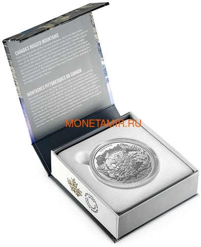  200  2015       (Canada 200$ 2015 Canadas Rugged Mountains 2oz Silver Coin)..60 (,  3)