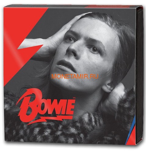  1  2020     ( GB 1&#163; 2020 David Bowie Music Legends Half oz Silver Proof Coin )..92E (,  4)
