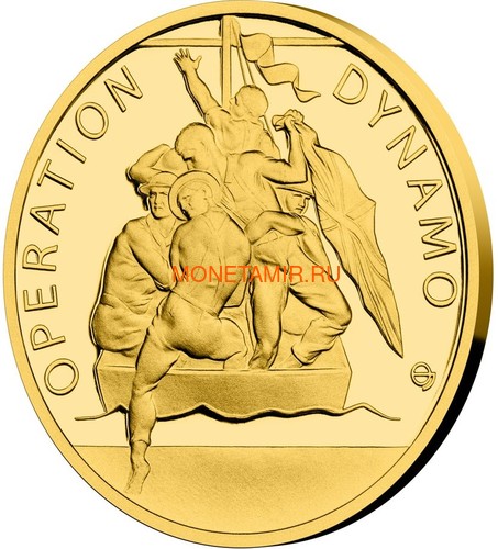  45  2020    1940             (Niue 45$ 2020 Set Gold Coins War 1940 Narvik France Operation Dynamo Britain)..K1,46G/92 (,  2)