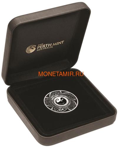  1  2016     (Tuvalu 1$ 2016 Yin Yang Rotating Charm 1oz Siler Coin)..92 (,  4)