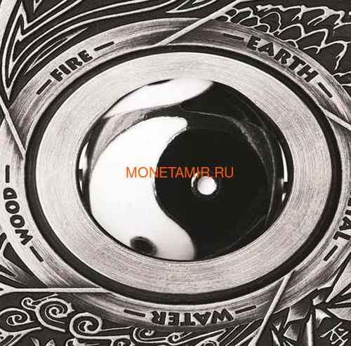  1  2016     (Tuvalu 1$ 2016 Yin Yang Rotating Charm 1oz Siler Coin)..92 (,  2)