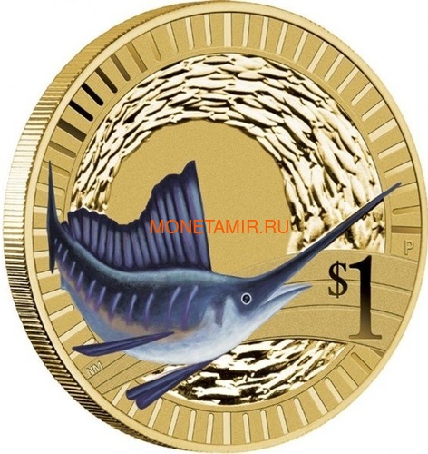  1$ 2012    6  (Australia 2012 1$ Animal Athletes Young Collectors Coin Collection)..92 (,  4)