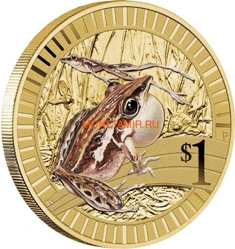  1$ 2012    6  (Australia 2012 1$ Animal Athletes Young Collectors Coin Collection)..92 (,  12)