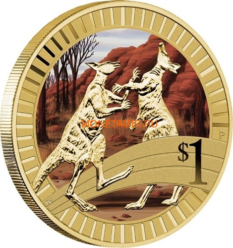  1$ 2012    6  (Australia 2012 1$ Animal Athletes Young Collectors Coin Collection)..92 (,  2)