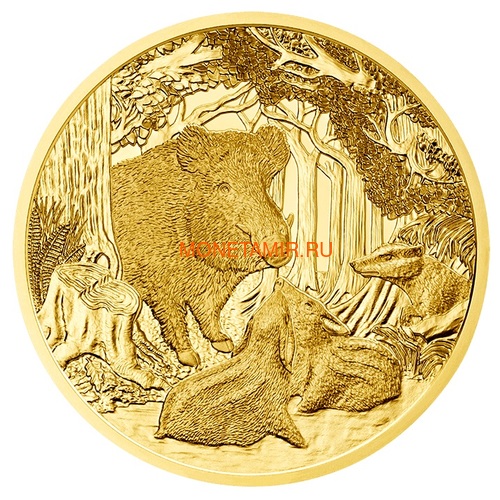  100  2013-2018            6  (Austria 100E Wildlife in our Sights Gold Coin Set)..92 (,  6)