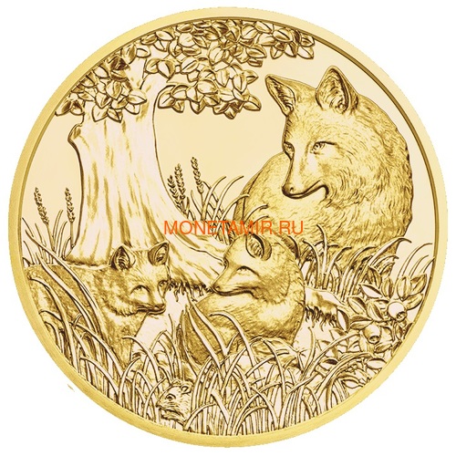  100  2013-2018            6  (Austria 100E Wildlife in our Sights Gold Coin Set)..92 (,  10)