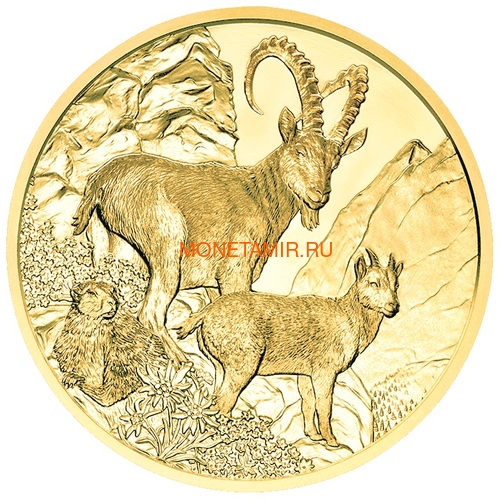  100  2013-2018            6  (Austria 100E Wildlife in our Sights Gold Coin Set)..92 (,  12)
