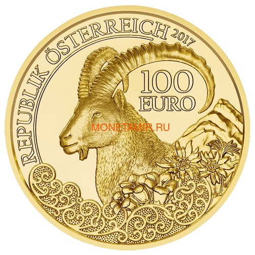  100  2013-2018            6  (Austria 100E Wildlife in our Sights Gold Coin Set)..92 (,  11)