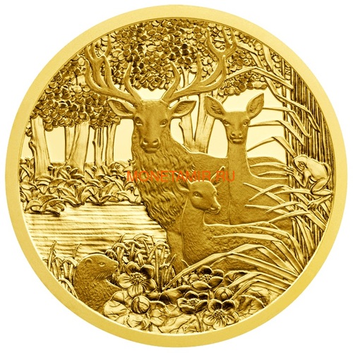  100  2013-2018            6  (Austria 100E Wildlife in our Sights Gold Coin Set)..92 (,  4)