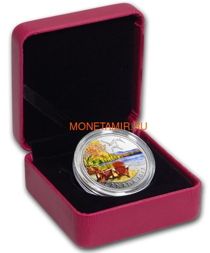  10  2017   (2017 Canada $10 Autumn's Palette 1/2 oz Silver Coin)..92 (,  2)