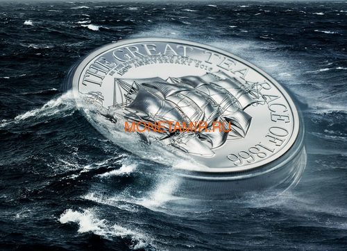   10  2016        (Cook Islands 10$ 2016 The Great Tea Race 2oz Silver Coin)..60 (,  2)