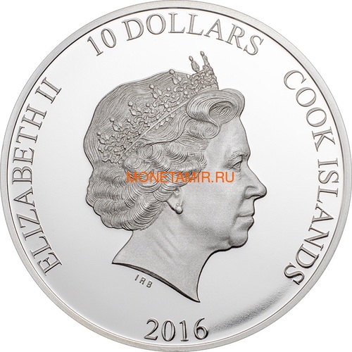  10  2016        (Cook Islands 10$ 2016 The Great Tea Race 2oz Silver Coin)..60 (,  4)
