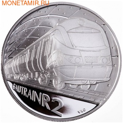   2  + 2,5  2012            (Silver Proof Combo Set R2 and 2,5c 2012 South Africa Trains of South Africa Gautrain)..000329939124/000079639126/60 (,  1)