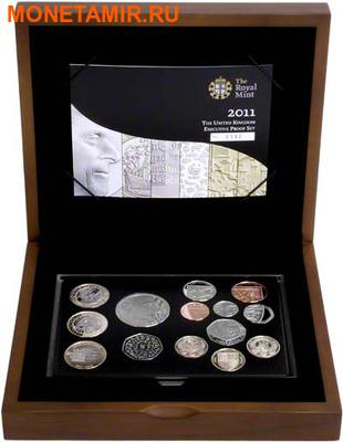  15,38  2011.   14 .(2011 UK Executive Proof Set in Presentation Box). (,  1)