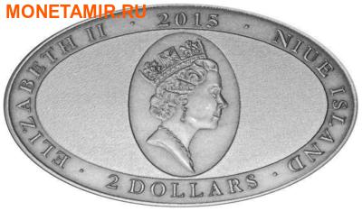  2  2015    (Niue 2$ 2015 Turtle Lonesome George)..000764151960/60 (,  1)