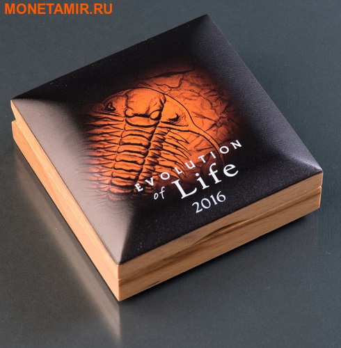  500  2016   (Mongolia 500T 2016 Trilobita Evolution 1oz Silver)..60 (,  5)