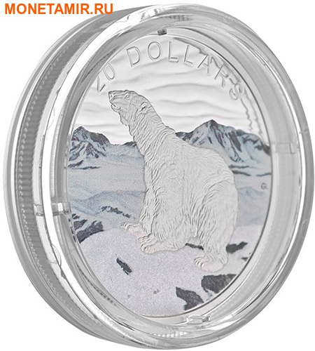  20  2017      (Canada 20$ 2017 Glistening North The Polar Bear)..000529352988/60 (,  1)