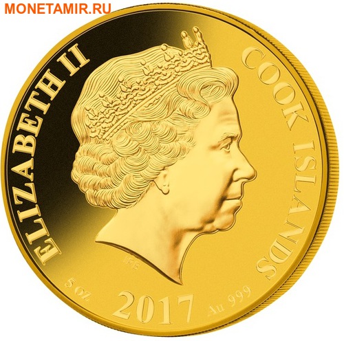   200  2017  200   (Cook Isl 2017 200$ The Bicycle Mother of Pearl 5Oz Gold Coin Proof)..65 (,  1)