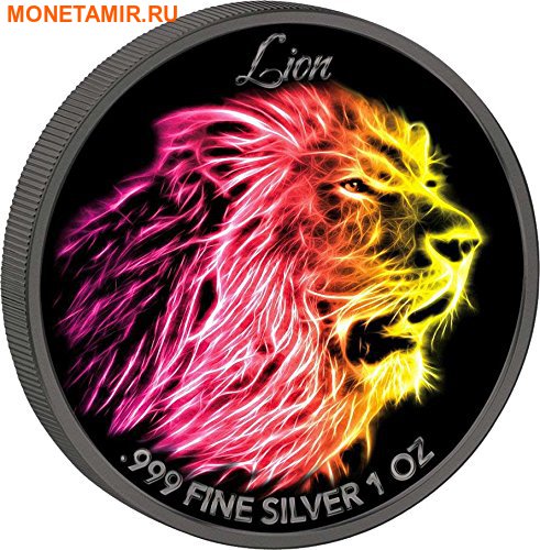   32  2016       (Solomon Isl. 3x2$ 2016 Black Neon Collection Lion Leopard Tiger)..002147353575/60 (,  1)