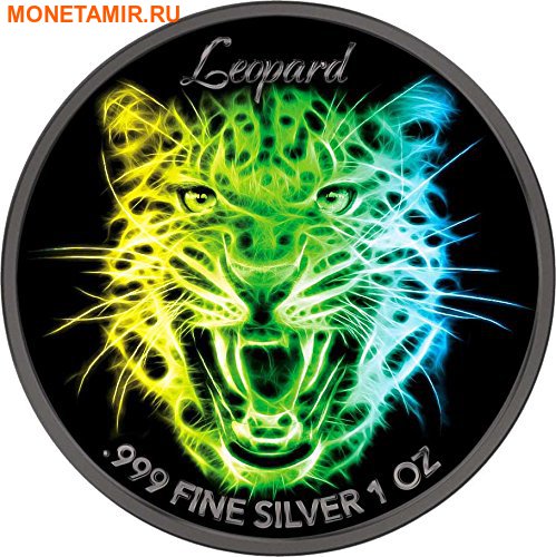   32  2016       (Solomon Isl. 3x2$ 2016 Black Neon Collection Lion Leopard Tiger)..002147353575/60 (,  2)