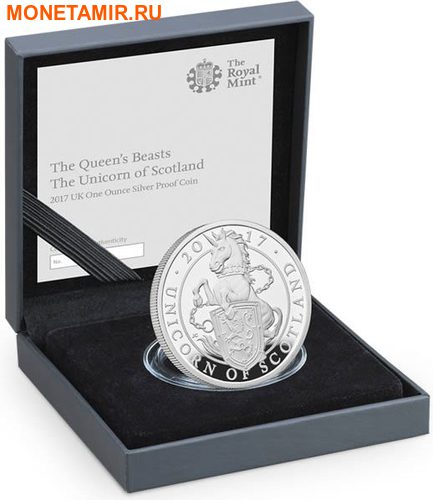  2  2017      (GB 2&#163; 2017 Queen's Beast The Unicorn of Scotland)..000649755786/60 (,  4)