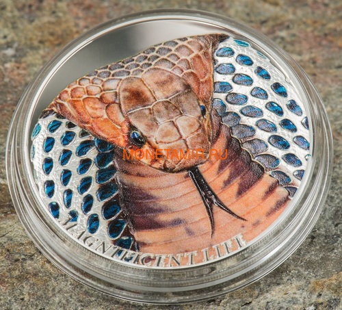  5  2017     (Cook Isl 5$ 2017 Magnificent Life Cobra Dome 1Oz.999Silv)..60 (,  1)