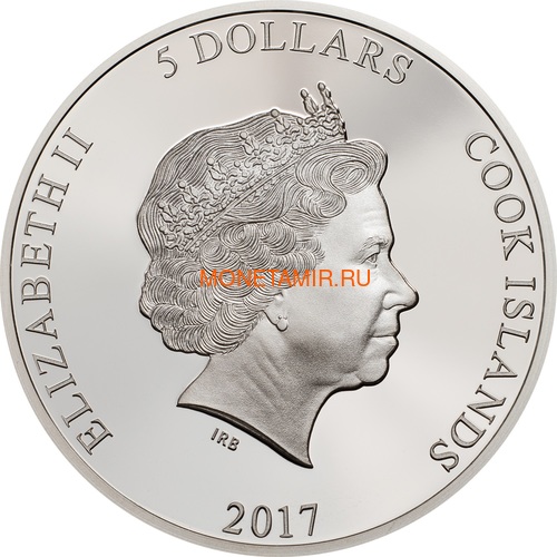   5  2017     (Cook Isl 5$ 2017 Magnificent Life Cobra Dome 1Oz.999Silv)..60 (,  2)