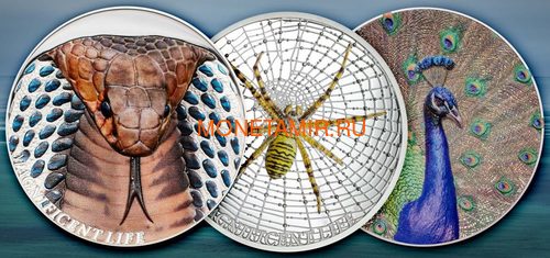   5  2017     (Cook Isl 5$ 2017 Magnificent Life Cobra Dome 1Oz.999Silv)..60 (,  4)