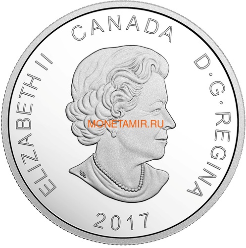  20  2017      (Canada 20$ 2017 Glistening North The Arctic Wolf)..000516254474/60 (,  2)