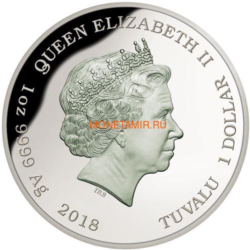  1  2018      (Tuvalu 1$ 2018 Endangered Extinct Powerful Owl)..60 (,  1)