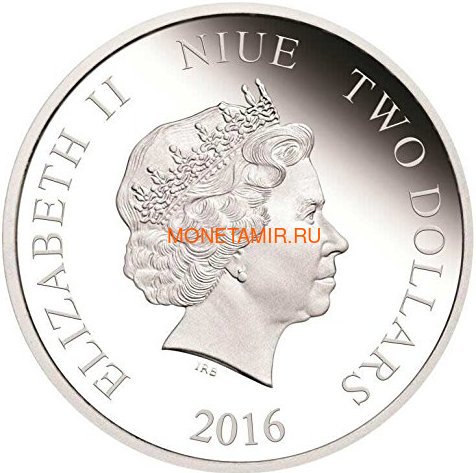  2  2016   - (Niue 2$ 2016 Niue 2$ 2016 Feng Shui Money Toad)..000498552436/60 (,  1)