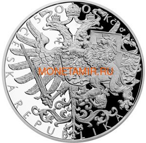  500  2017   (500 CZK 2017 Battle of Zborov Proof)..60 (,  1)