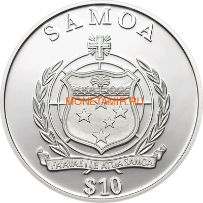  10  2010   (Samoa 10$ 2010 Flying Fox)..000174632816/60 (,  1)