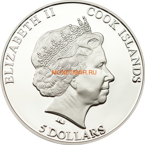   5  2012   (Cook Islands 5$ 2012 Meteorite Seymchan)..60 (,  1)