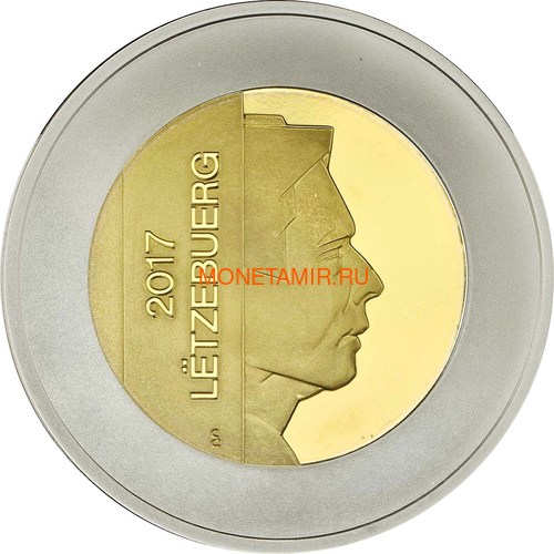  5  2017  Hyla Arborea -     (Luxembourg 5 Euro 2017 Frog Hyla Arborea)..60 (,  2)