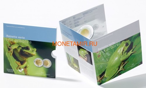  5  2017  Hyla Arborea -     (Luxembourg 5 Euro 2017 Frog Hyla Arborea)..60 (,  4)