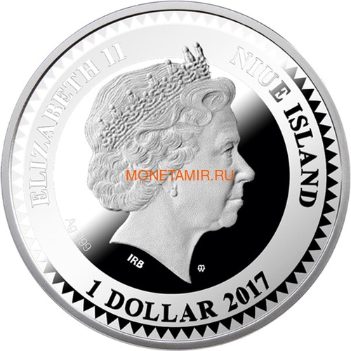  1  2017       (Niue 1$ 2017 The World of Your Soul Beauty Butterfly)..000445055084/60 (,  1)